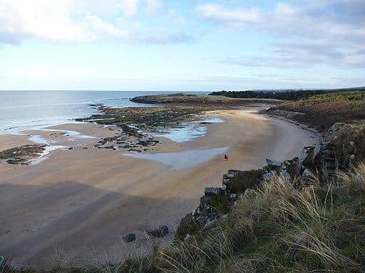 A diver lost his life at Tyninghame beach