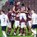 Hearts towered above Dundee on Friday night.