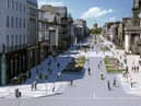 The artist’s impression of the revamped George Street