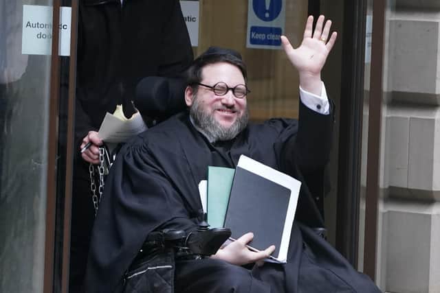 Nicholas Rossi leaves Edinburgh Sheriff and Justice of the Peace Court after his extradition hearing on Thursday, June 29. (Photo credit: Andrew Milligan/PA Wire)