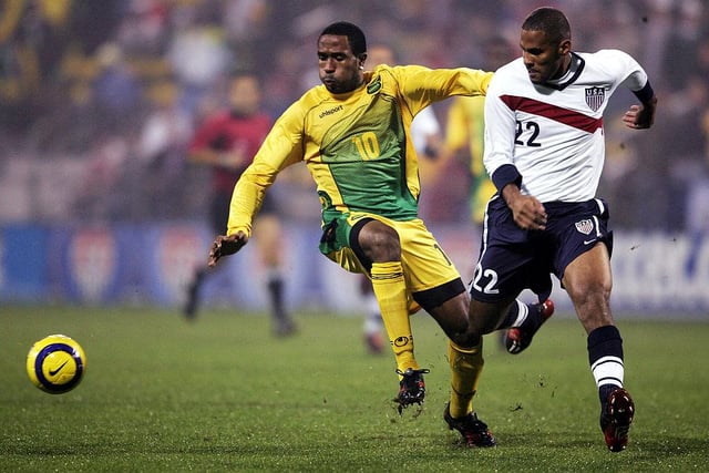 The striker shone in the 2001-02 season while on loan. He made 72 caps for Jamaica.