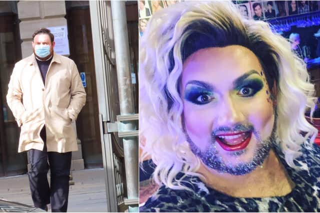 Former SNP campaign manager and charity boss Nathan Sparling has been cleared of taking sordid photos of a half-naked friend. He is also well-known for his popular drag queen act where he uses the name Nancy Clench when performing risqué routines.