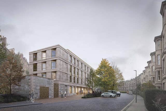 CGI images of the proposed student accommodation