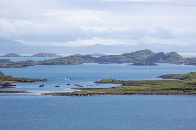 The Summer Isles, in Assynt, are part of the geopark in the north-west Highlands. Picture: VisitScotland/Kenny Lam