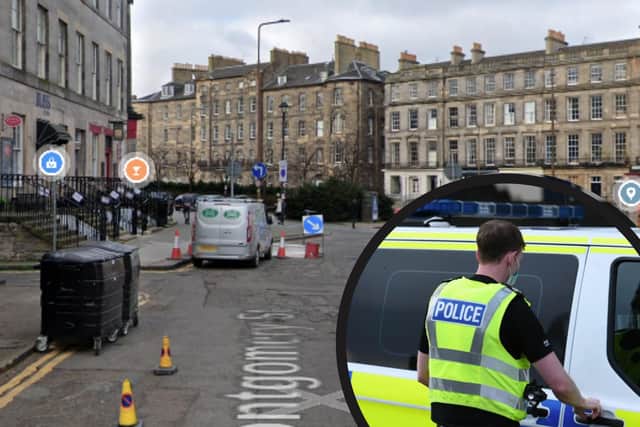 Edinburgh crime:  Police called to ongoing incident on Montgomery street after reports of a disturbance
