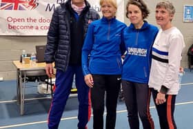Edinburgh Athletic Club's ladies claimed the V45 team gold medal