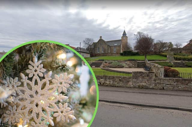 Christmas decorations in the Coronation Gardens area of Prestonpans, East Lothians, were vandalised on the evening of Tuesday, December 22.