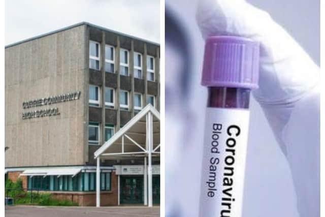 A pupil at Currie Community High School has tested positive for Covid-19.