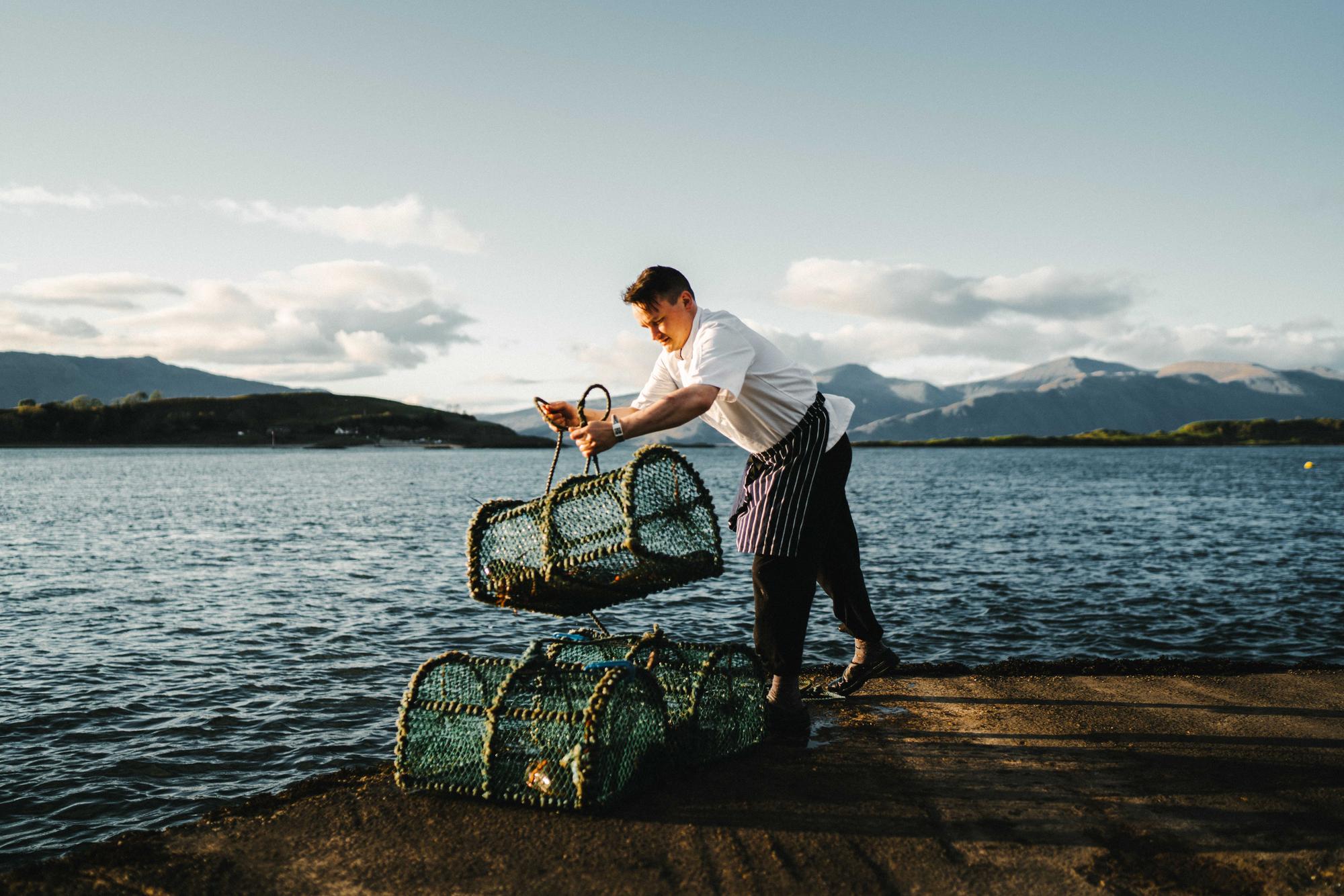 I had a room with a view and enjoyed some of Scotland's best seafood at The Pierhouse hotel