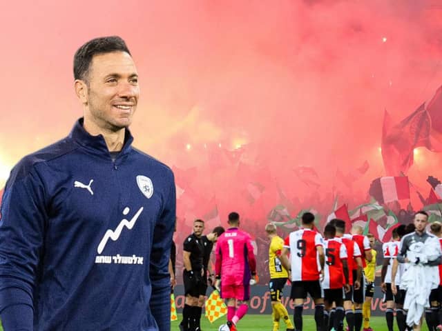 Ofir Marciano made his Feyenoord debut in somewhat unusual circumstances