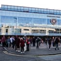 Tynecastle Park is likely to be fairly quiet on transfer deadline day. Pic: SNS