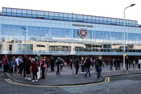 Tynecastle Park is likely to be fairly quiet on transfer deadline day. Pic: SNS
