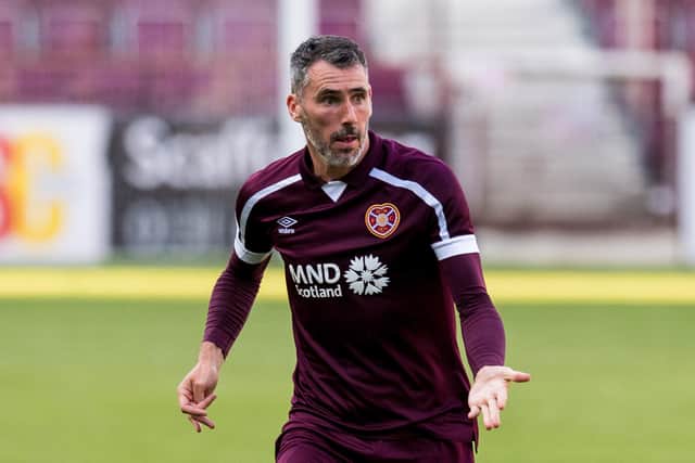 Hearts defender Michael Smith is out of contract next summer.