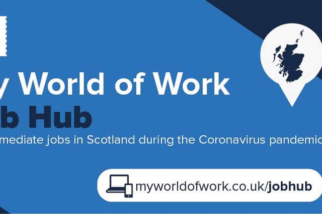 The hub connects employers directly involved in the emergency response to the pandemic with individuals actively seeking work at this challenging time. Image: SDS
