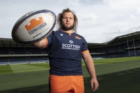 Pierre Schoeman has committed his future to Edinburgh Rugby by signing a new deal. (Photo by Paul Devlin / SNS Group)