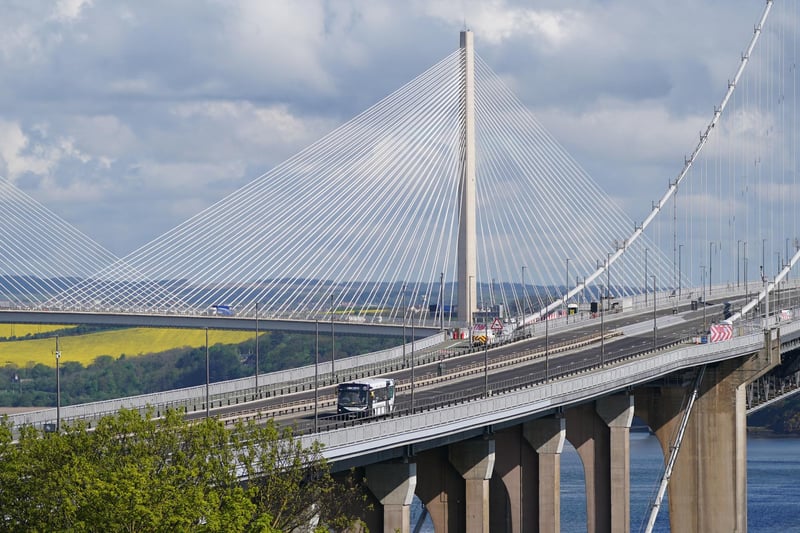 Up to 10,000 passengers a week are expected to be carried across the Forth Road Bridge in the driverless buses.  Two members of staff will be on board, but the only parts of the journey which will be manually driven will be at the the bus stops at each end.  The service will operate on a trial basis until 2025.