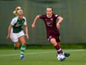 Ciara Grant quickly became one of Hearts best players. Credit: Malcolm Mackenzie