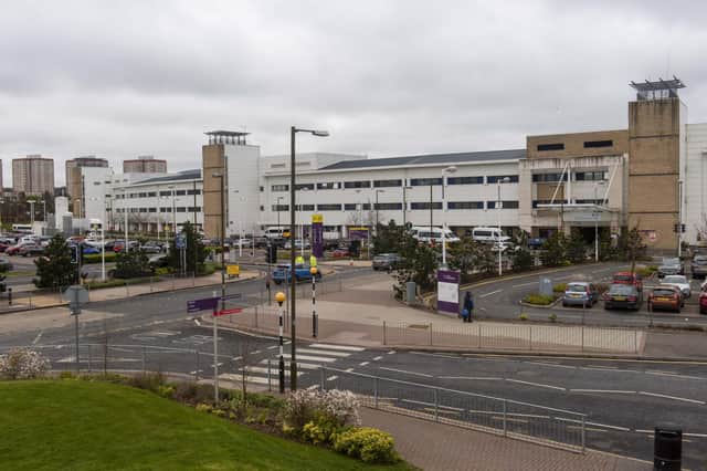 Several wards at the Infirmary were affected by the contamination scare