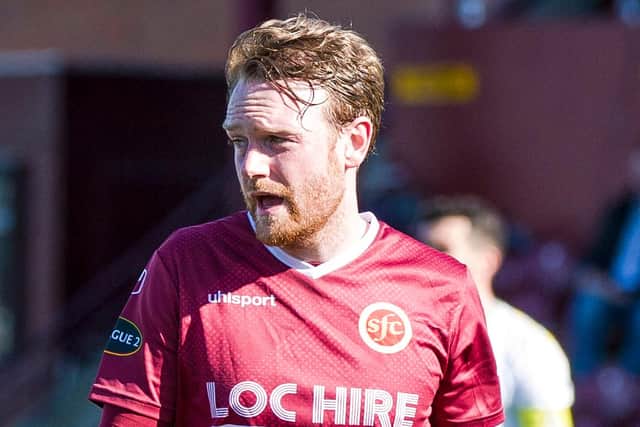 Chris Kane says Stenhousemuir looked after him well, but he has a job to do for Edinburgh City
