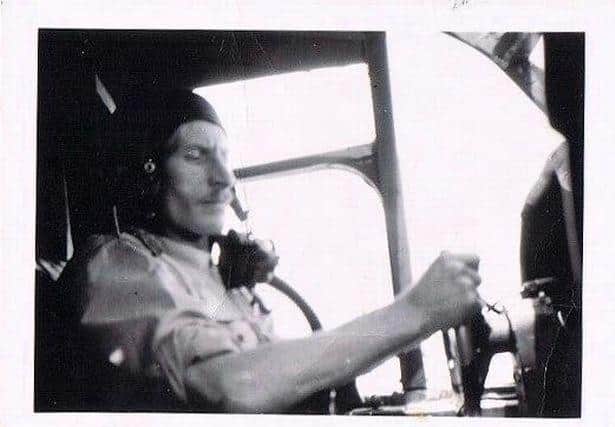 Ernie Holmes, a former RAF bomber pilot picture: supplied