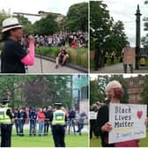 Edinburgh's Black Lives Matter protest.