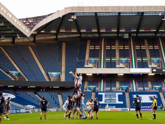 Murrayfield will be empty once again when Edinburgh play Ulster on June 5. Picture: Paul Devlin/SNS