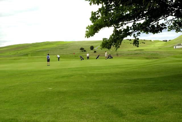 Gullane is home to Muirfield and other golf clubs