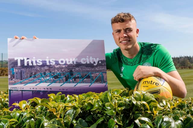 With just a few games remaining, Hibs defender Ryan Porteous is focused on living up to the high standards the squad set themselves at the start of the season. Photo by Mark Scates / SNS Group