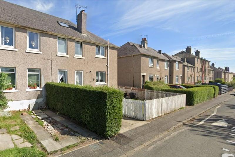 The Murrayburn and Wester Hailes North areas of Edinburgh has an average property price of £122,000.