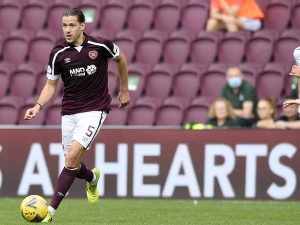Hearts star Peter Haring. (Photo by Ross Parker / SNS Group)