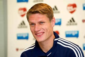 Hearts defender Marius Zaliukas went on to play for Leeds and Rangers. He died on October 31, 2020