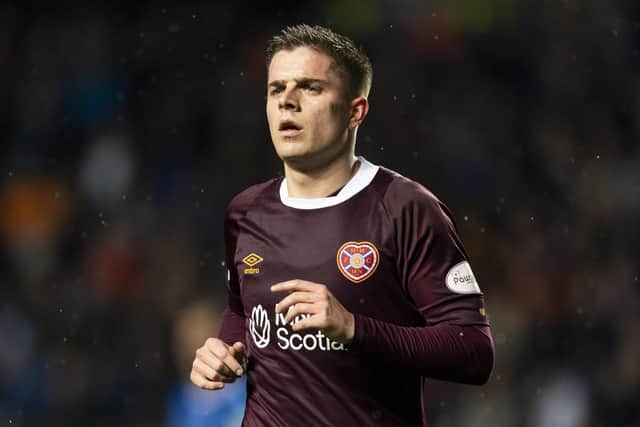Cammy Devlin in action for Hearts. Picture: SNS