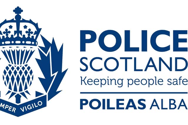 Police Scotland logo.