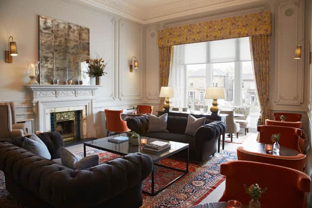 The hotel, with its lounge, is billed as offering "a luxurious and stylish city retreat with an authentic Scottish soul".