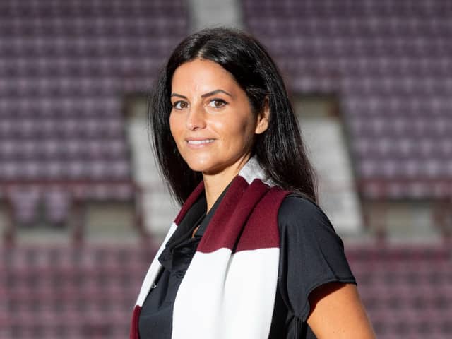 Eva Olid is the new Hearts women's coach.