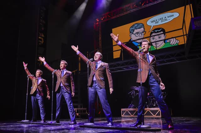 The Saturday night performance of Jersey Boys at Edinburgh Playhouse. was halted, as staff and police dealt with the disturbance. (Photo credit: Birgit + Ralf Brinkhoff)