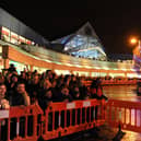 Stock photo of the Christmas parade and Christmas light switch on at Edinburgh's Gyle shopping centre in 2013. Pic Ian Rutherford