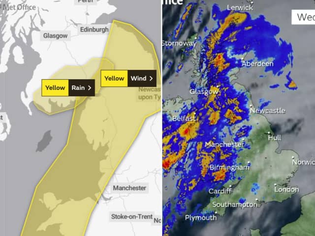 Edinburgh weather: The yellow weather warning has changed, here is what the weather is going to be like in the Capital and the Lothians today