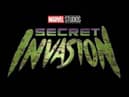 The logo for the upcoming show is a camouflaged green, reminiscent of the Skrulls' green skin. Photo: Marvel / Disney.