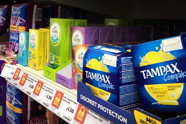 Scotland has become the first country to make period products freely available (Picture: Jane Barlow/PA Wire)