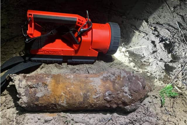 Unexploded artillery found in East Lothian as police secure the area
