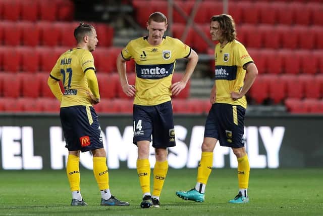 Kye Rowles moves to Hearts after impressing for Central Coast Mariners in the A-League. Picture: SNS