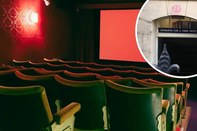Located at 23a Fettes Row, the basement cinema has been home to the Edinburgh Cine and Video Society since the early 1930s