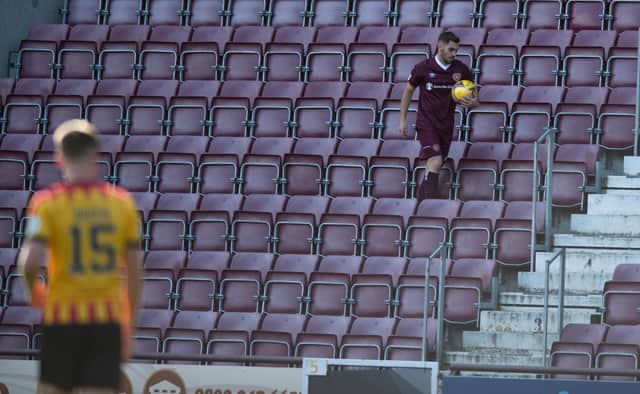 Hearts and Partick Thistle struck up an alliance after being relegated at the end of the 2019.20 season (Photo by Mark Scates / SNS Group)