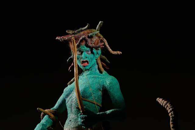 A model of Medusa from Clash of the Titans, Ray Harryhausen's final movie, is a star attraction in the exhibition.