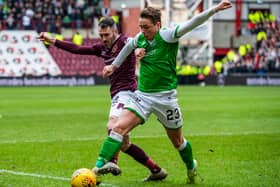 Hearts and Hibs will meet in the Scottish Cup semi-finals at Hampden.
