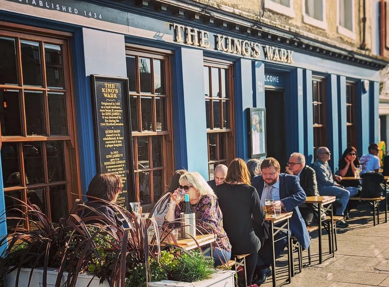 While the building that houses the Leith Shore pub dates back to the 1700s, it actually sits on foundations which are significantly older. The King’s Wark was the name and site of a late medieval royal complex built by King James I around 1434.