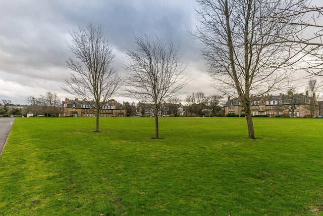 This high-end development offers secured video entry, an impressive communal hall and stairway, and residents-only private parking. Part of the Craigmillar Park Conservation area, there are approx. 14 acres of highly kept grounds including a large 'village green', and two tennis courts.