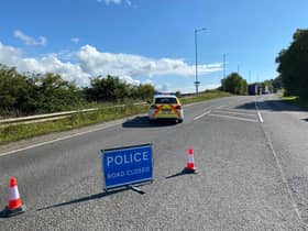 Part of the A921 between Dalgety Bay and Inverkeithing is closed