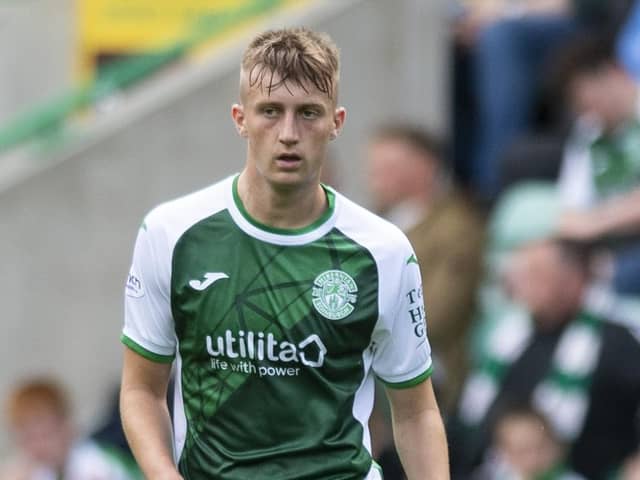 Robbie Hamilton has earned a new deal at Easter Road. Picture: SNS